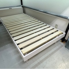 リサイクルサービス八光】幅98㎝ ブラック シングルサイズパイプベッド