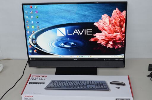 中古良品一体型パソコン Windows11+office NEC DA970/E Core i7-6567U/爆速SSD512GB/メモリ8GB/ブルーレイ/23.8インチ/カメラ/テレビ機能