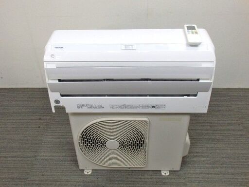 東芝　ルームエアコン　フィルター自動清掃　RAS-F221R　2019年　おもに6畳