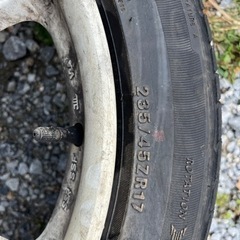 SSRホイール、17インチ2本タイヤ付き