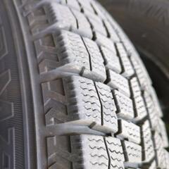 新城市〜豊根受け渡し、13インチスタッドレスタイヤ、ホイール付き　ワンシーズン使用のみ