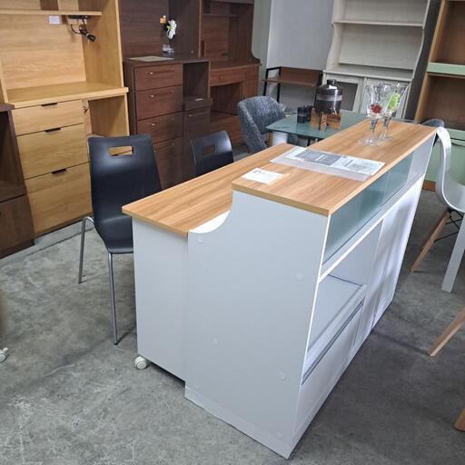 値下げ16,000円‼️美品 激安 レンジボードカウンター\u0026チェア3点セット‼️