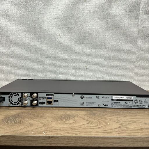 Panasonic ブルーレイレコーダー DMR-2CT101 HDD 1TB 2020年製 Amazon