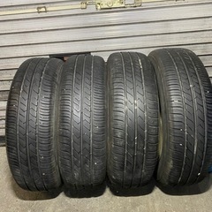 ★値下げします　夏タイヤアルミ付き　バリ山　185/65R15