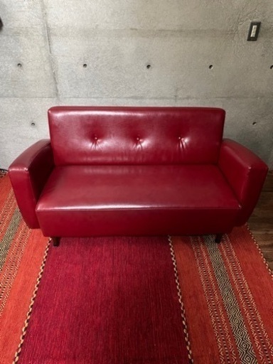 レトロソファ 2.5人掛け