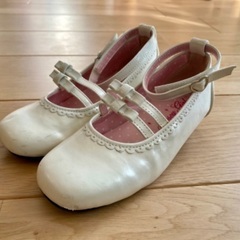 Rosey Girl 白　発表会や入学式　フォーマルシューズ　靴...