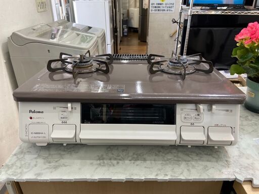 ガスコンロ パロマ LPガス IC-N86BHA‐L 2018年 参考価格32,780円【安心の3ヶ月保証】自社配送時代引き可※現金、クレジット、スマホ決済対応※