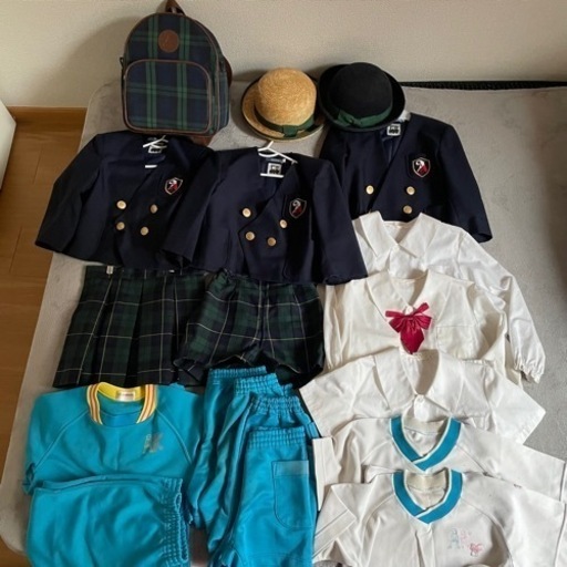 小倉あさひ幼稚園制服セット 男の子用 （茨木市鮎川幼稚園の男子
