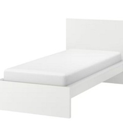 IKEA セミシングル ベッド （白）