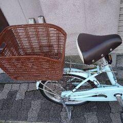 [BRIDGESTONE]Almiu mini(アルミーユミニ)20吋 ファミリーサイクル 変速なし/アルミ/点灯虫/オパールミント