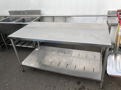 Maruzen 厨房 業務用 ステンレス 調理台 作業台 マルゼン 150×75×80㎝