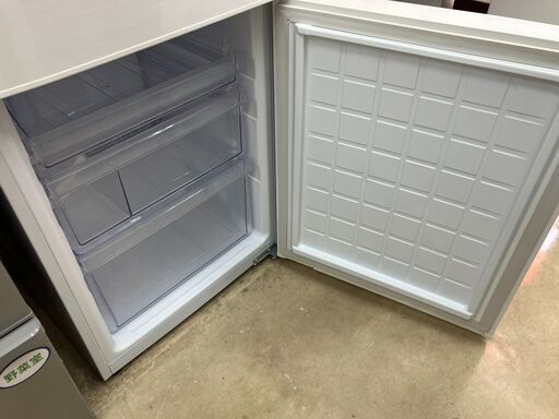 SHARP シャープ 271L冷蔵庫 2017 SJ-PD27C-W No.1571○ ※現金