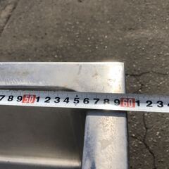 Maruzen 厨房機器 ステンレス キッチン シンク 1口 60×60×80cm背面最大95㎝) 流し台 飲食店 業務用機器 ③