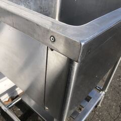 Maruzen 厨房機器 ステンレス キッチン シンク 1口 60×60×80cm 流し台 飲食店 業務用機器 ①