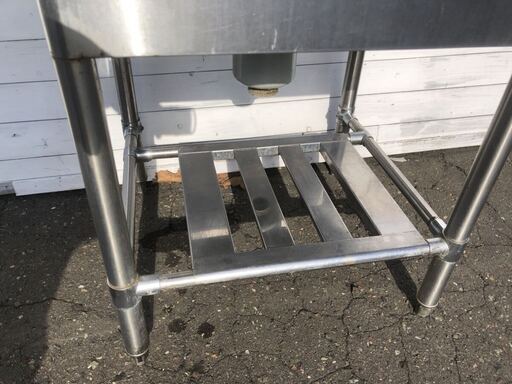 Maruzen 厨房機器 ステンレス キッチン シンク 1口 60×60×80cm 流し台