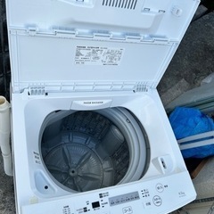 TOSHIBA 洗濯機4.5k 取引中ですステンレスドラム