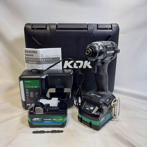 HIKOKI WH36DC(2XPBSZ) コードレスインパクトドライバー【市川行徳店】【店頭取引限定】【未使用】管理番号：ITZN8MGBRBPY
