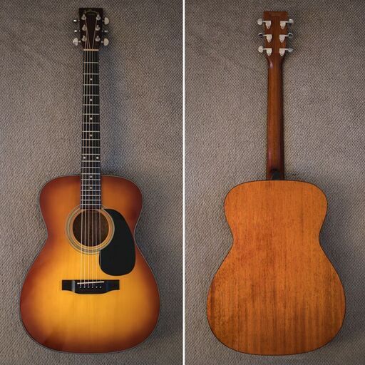 Aria Dreadnought AF-25 単板トップ ケース付属