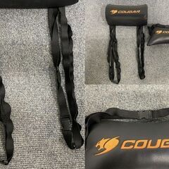 ゲーミングデスクセット 自動昇降 ゲーミングチェア クーガー ブラック 幅120 おしゃれ かっこいい 中古家具 店頭引取歓迎 R8148