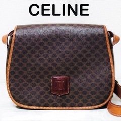 CELINE セリーヌ マカダム柄 ショルダーバッグ トリオンフ...