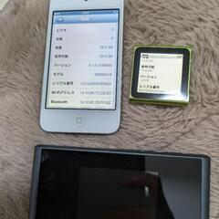iPod2台・ポケットWi-Fi