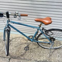 【ネット決済】水色のクロスバイク