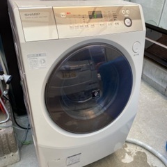 SHARP シャープ ドラム式洗濯機 9kg/6kg  ES-V600-N 動作良好 確認済