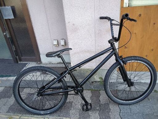 24吋 BMX シングル/マットブラック