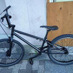 24吋 BMX シングル/マットブラック