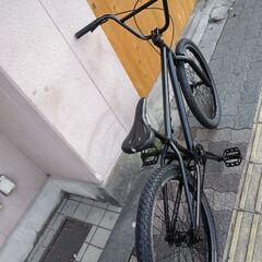 24吋 BMX シングル/マットブラック