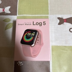 スマートウォッチLog5(ピンク)
