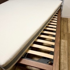 エアウィーヴダブルマットレス&無印フレーム