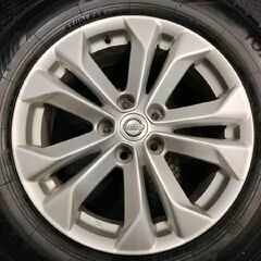 【YOKOHAMA ice GUARD iG60 225/65R17】スタッドレス【日産 T32エクストレイル 純正ホイール 17インチ 7J5HPCD114.3+45】19年製　(KTM011)