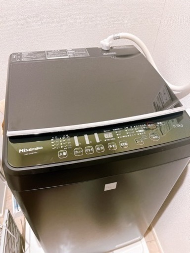 ‼️値下げ‼️⭐️Hisense 洗濯機 【HW-G55E7KK】⭐️