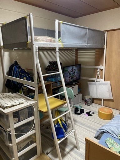 家具 ベッド ロフトベッド