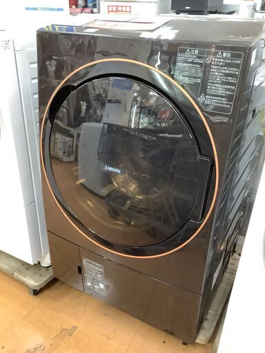 【安心の６ヶ月動作保証つき♪】TOSHIBA ドラム式洗濯乾燥機 TW-127X9R 店頭販売中！