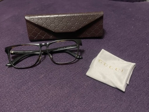GUCCI メガネ レンズなし
