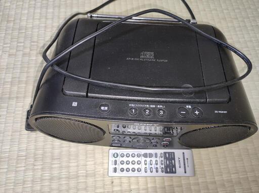 【SONY】ZS-RS81BT CD/ラジオ/SD/Bluetooth リモコン付き　完動品