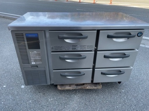 ■中古品 ホシザキ ドロワー冷蔵庫 RT-120DNF 2016年 コールドテーブル 1200x600x800mm 動作問題なし■