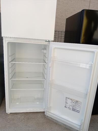 セット22】2021年製セット 23区配送無料 冷蔵庫マクスゼン138L＋洗濯機東芝