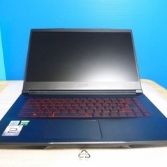 極美品 MSI 15.6型ゲーミングノートPC GF63-10U...