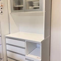 ニトリ　キッチンボード　食器棚　レジューム　【４月上旬まで】