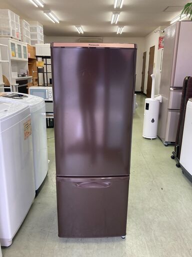 【リサイクルショップ　ピカソ　小松原】パナソニック Panasonic 168L 右開き 2ドア 冷蔵庫 2015年製 NR-B177W-T★4119★