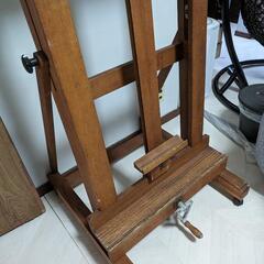 大型イーゼル　特注品　国画会会員所蔵品