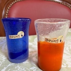 ⭐︎【新品】きれい色コップ、グラス（オレンジのみ）