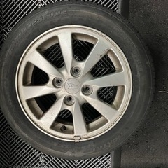 ブリヂストン　ネクストリー　155/65R14 ダイハツ純正アル...