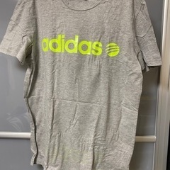 Tシャツ(adidas・グレー・O)