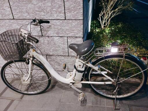 【引き渡し済み】電動アシスト自転車 26インチ　バッテリー二個、充電器、鍵一個、説明書付き　回生ブレーキ機能あり