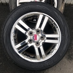 【美品】195/60R16 タイヤ付き純正ホイール4本セット