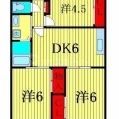 🏢安心の叶えRoom✨『3DK』三郷市早稲田✨敷金礼金無料💰✨人...